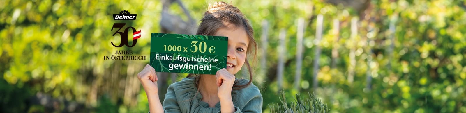 Jubiläums-Gewinnspiel ab 01.10.: Einkaufen. Karte zeigen. Gewinnen.