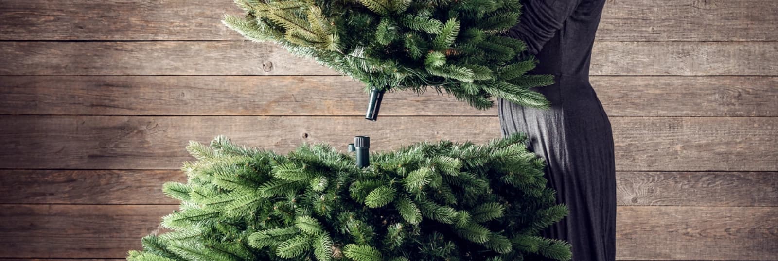Künstliche Weihnachtsbäume