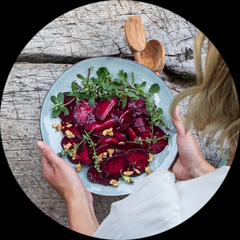 Rote-Bete-Carpaccio