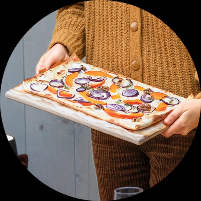Herbstlicher Flammkuchen