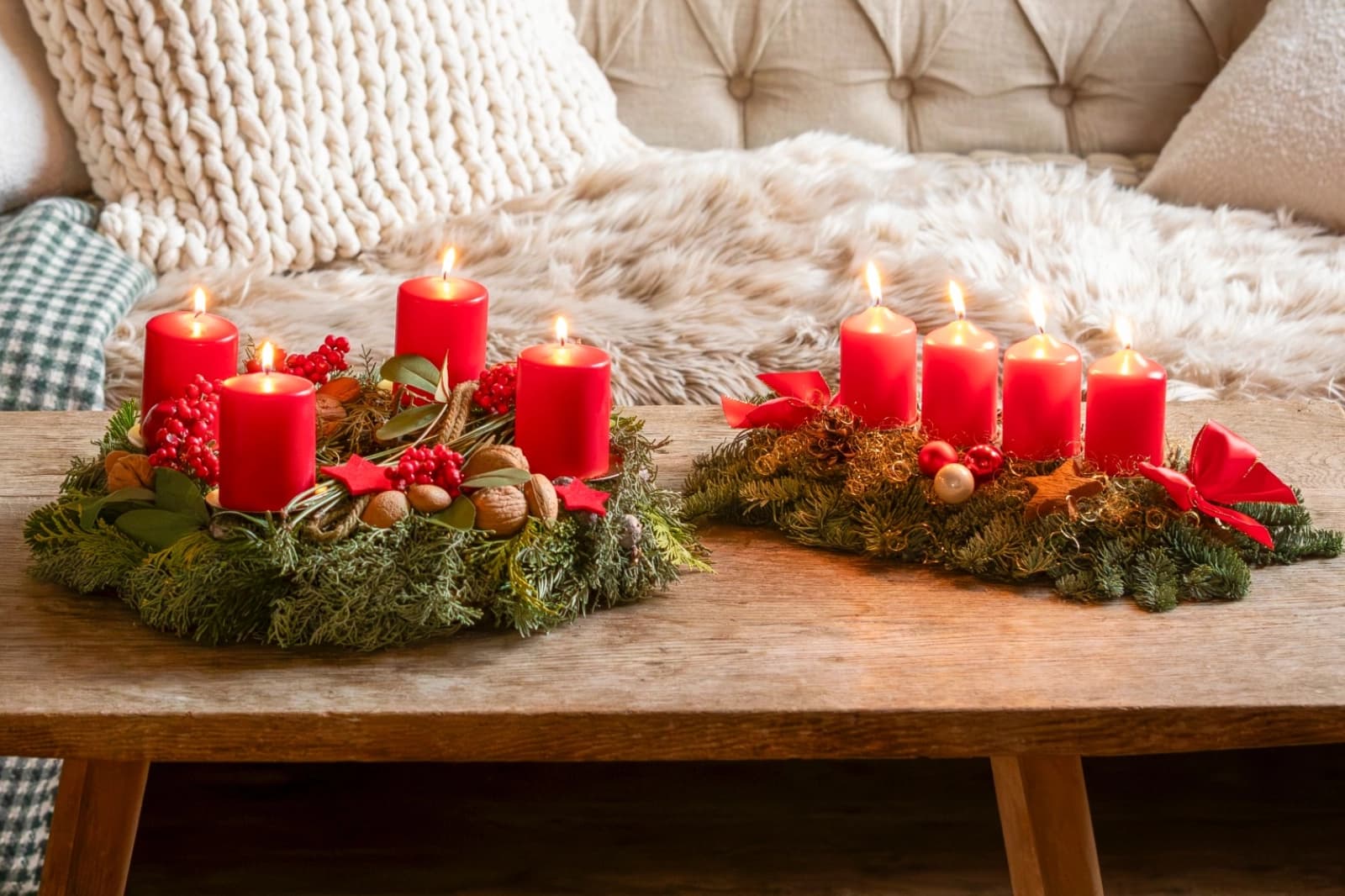 10 % auf geschmückte Adventskränze & -gestecke*