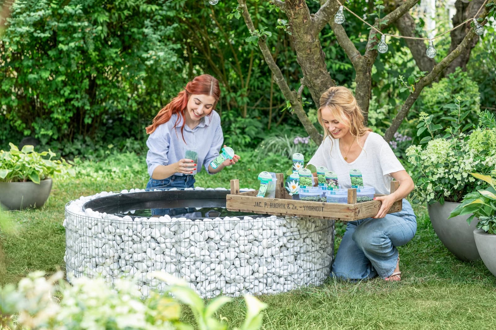 Wasser im Garten