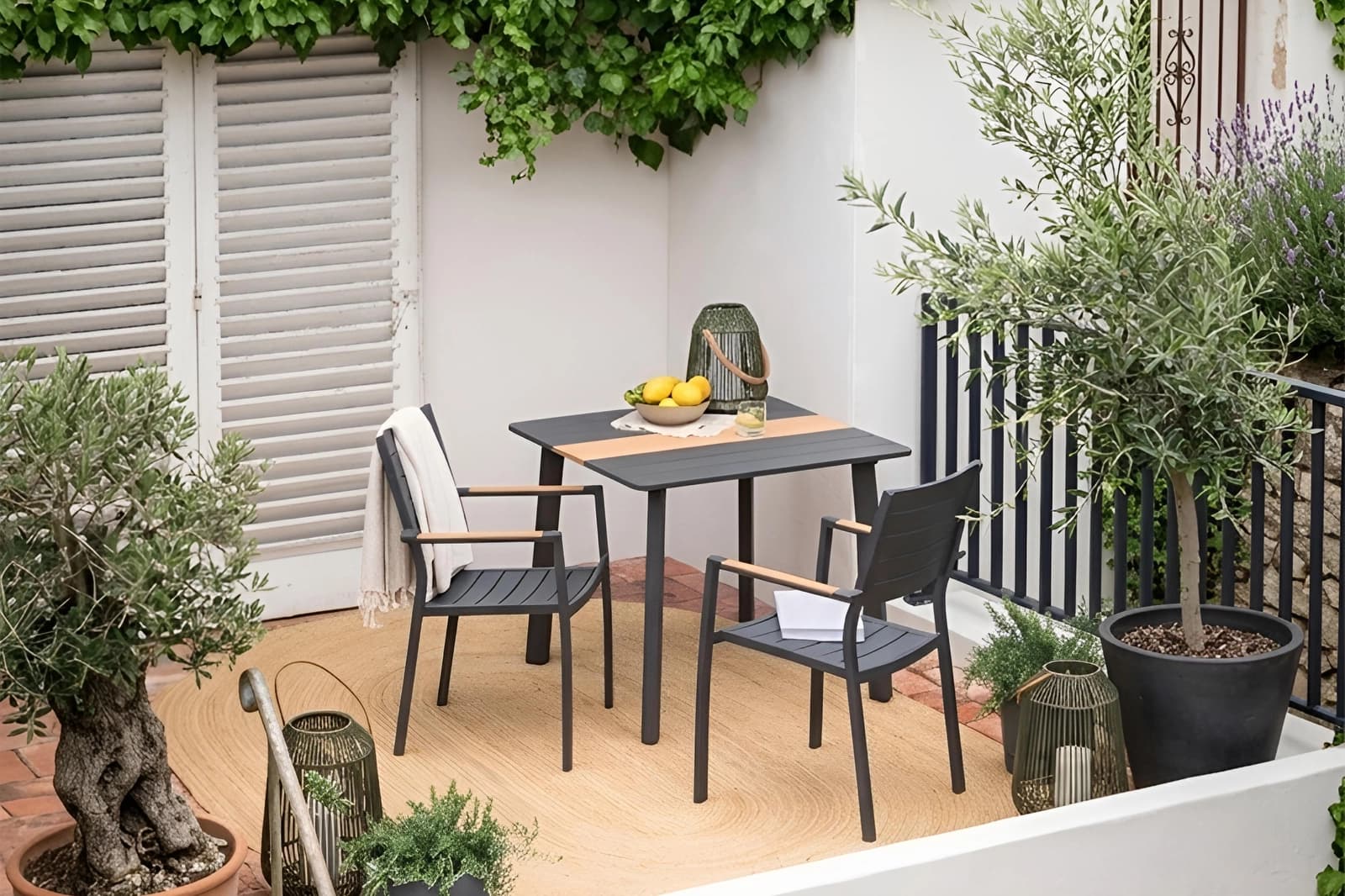 Kleiner Stadtgarten/Balkon