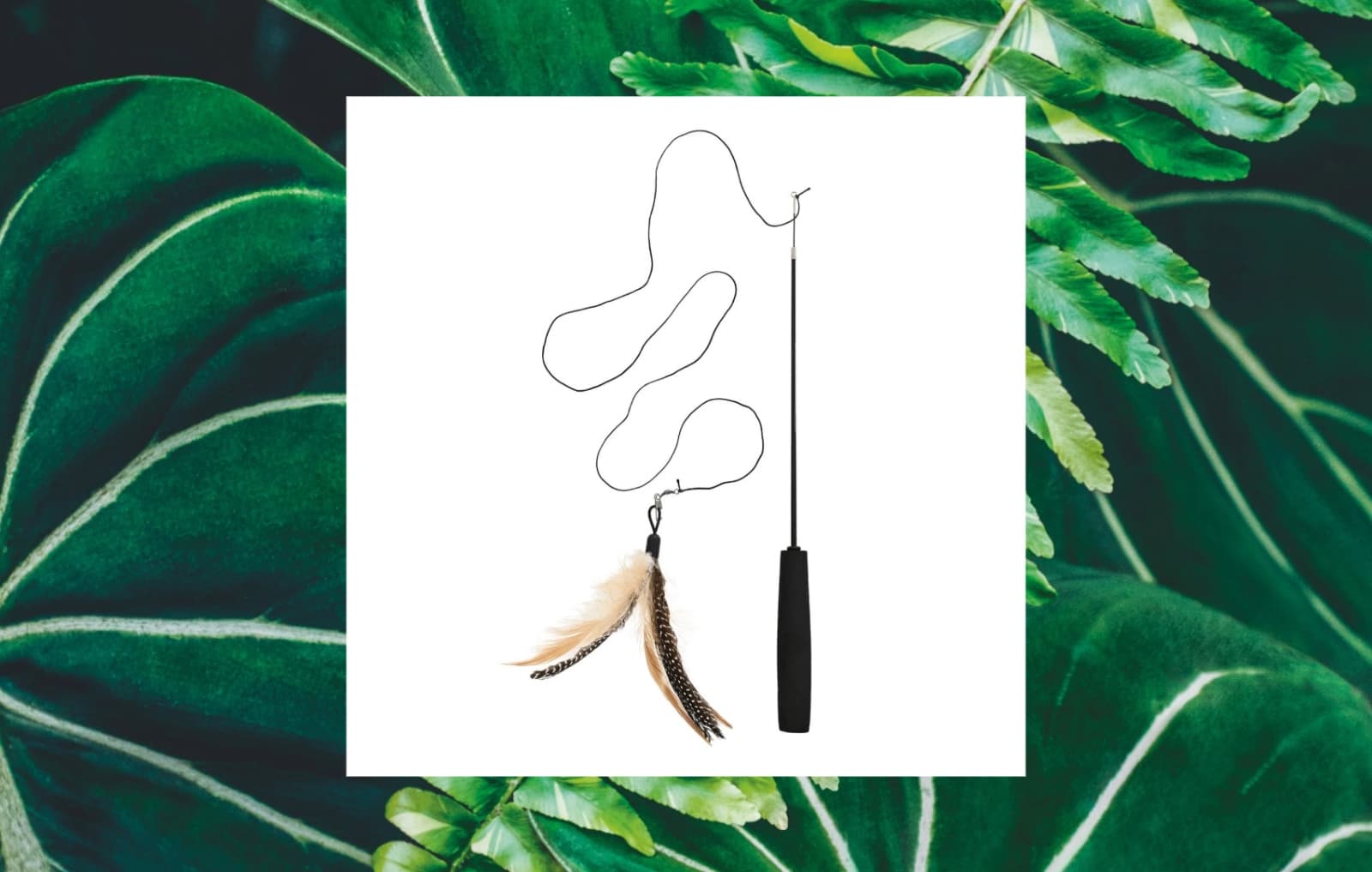 Geschenk 2: Dehner Lieblinge Spielangel Feathers