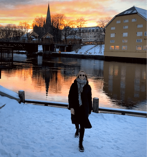 Juliane ist Personalbotschafterin bei Dehner und belegt ihr Auslandssemester in Norwegen